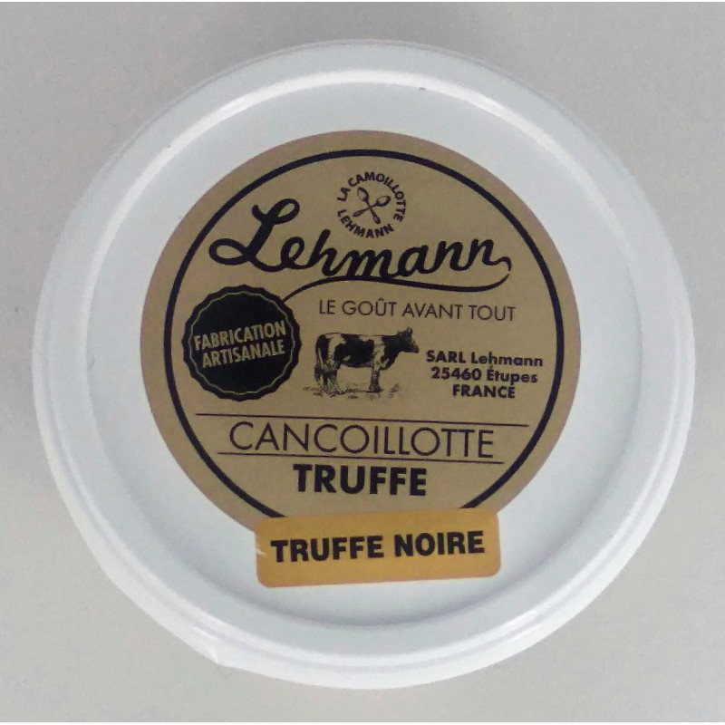 Cancoillotte à la truffe noire - Lehmann