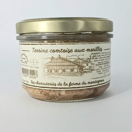 Terrine comtoise aux morilles 180g