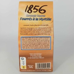 Caramels fourrés à la myrtille 160g