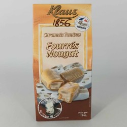 Caramels fourrés au nougat...