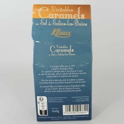 Caramels au sel de Salins-les-Bains 160g